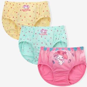 [레노마 이너웨어]마이멜로디 여아동 삼각팬티 3매2호 JD30W5178