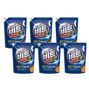[비트] [비트] 진드기 침투세탁(드럼용) 액체세제 리필 2L x 6개