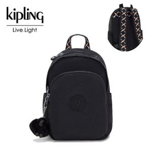 [키플링] 미니백팩 델리아 미니 블랙 크로스 웹  KOCBA25 BKCW-잠실점