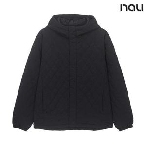 나우  (1NUPDW4901_BK) U코지경량패딩후드자켓2 BLACK