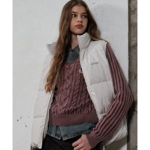 [지프] 남여공용 경량 JEEP 밴드넥 베스트 오리털 다운 조끼 JP4JPU691