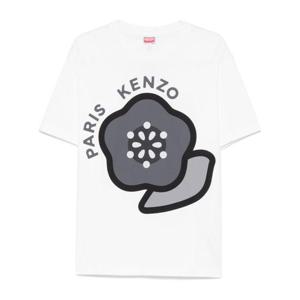 겐조 반팔 티셔츠 FF55TS5304SG02 OFF WHITE DOM