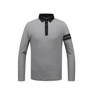 [링스골프]PQ 소재 소매 배색 포인트 카라 티셔츠 L11D1TO206_IC