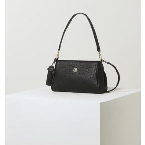 [닥스] 블랙 DD패턴 가죽 숄더백 S DCBA5E202BK