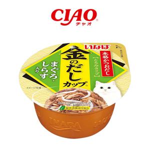 이나바 CIAO 금빛육수컵 참치&치어 70g