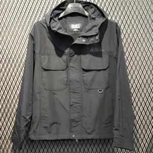 엠할리데이 HC03 아웃 포켓 후드 달이  바람막이 점퍼 안감매쉬 남여공용  오버핏 MP1JU026