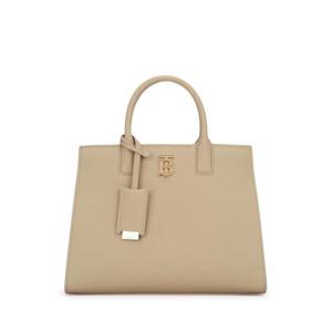 버버리 여성 베이지 탑 핸들백 8072516 B4741