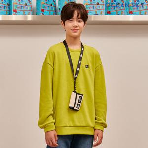 [오션스카이] 남아 불규칙 아트웍 밍크 기모 맨투맨 티셔츠-AGJB5128E0Y