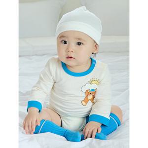 [탑텐키즈]공용) 유아 버비 9부 바디수트 (양말SET) MKF5UI3304