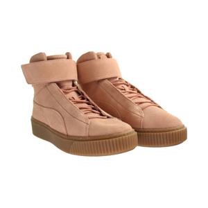 푸마 플랫폼 미드 스웨이드 하이 탑 스니커즈 핑크 364588-04