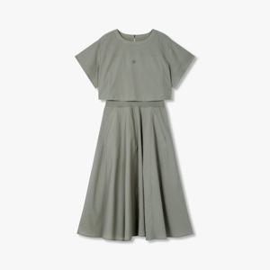 [지컷]새틴 패치 레이어드 원피스 7255237116