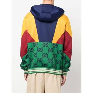 (명품) 구찌 GG 수프림 컬러블록 후드 703307