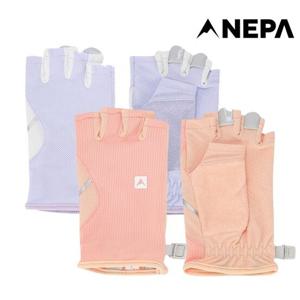 [네파] 여성 스트레치 쿨 메쉬 반장갑 등산 장갑 7L48106