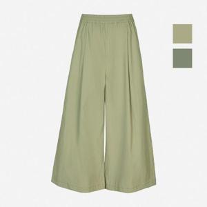 뱅뱅 동백01 여성 나일론 8부 와이드 밴딩팬츠 NPL371