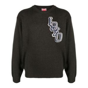 25 FW 겐조 바시티 로고 니트 스웨터 FC65PU3163BC TP432134520