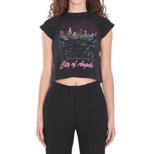 발렌시아가 여성 블랙 크롭탑 807341 TSVR5 1041