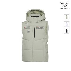 [다이나핏] [가격인하] 라이트카키 [구스다운]  PDG (피디지) 2.0 미들 다운 베스트 YUW23554K (택가     299,000 )