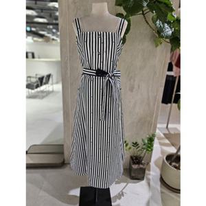 [ZOOC] 로고 스트라이프 마린 원피스 (Z252MSE029)