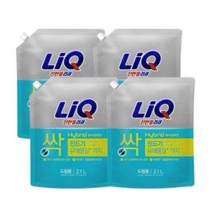 [애경] 리큐 진한겔 하이브리드 드럼용 2.1L 4개