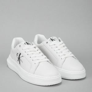 [캘빈클라인 진]여성 말모 청키 컵솔 레이스업 스니커즈 단화 신발 화이트 (YW00823-YBR)