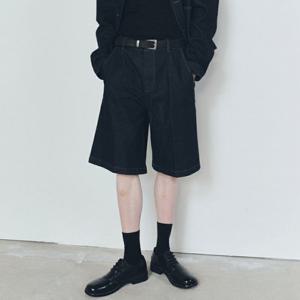 [플랙진]남성 칸디아니 레오 051N 생지 데님 숏츠 반바지 (PJTH2EO051N)