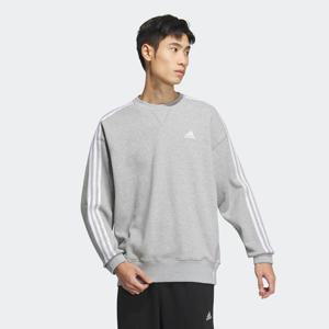 [아디다스]에센셜+ 루즈 핏 3S 프렌치 테리 스웨트셔츠 JF3933