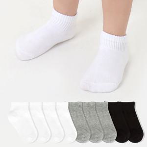 [레노마 이너웨어]프리미에팜 아동 베이직 단목 양말 10족 세트