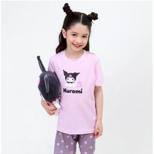 [레노마 이너웨어]프리미에팜 쿠로미 여아 쿨링 5부 상하세트 VI