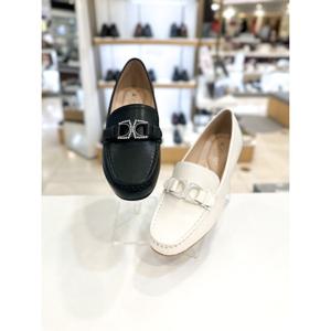 [탠디]컴포트 여성로퍼 X2HI40PF02 BLACK IVORY 2DD_OD
