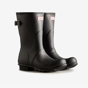 [헌터]헌터 여성 오리지날 백 어드저스터블 숏 레인부츠 WFS1013