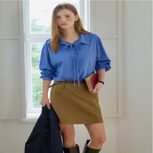 백 포인트 스트랩 셔츠 OW4AB755