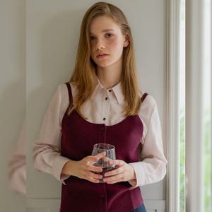 포켓 시스루 블라우스 OW4AB8730