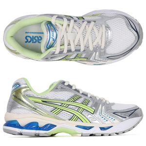 아식스 25FW 화이트 라임그린 젤 카야노 14 스니커즈 1203A537 108