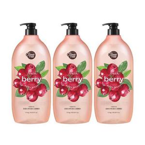 샤워메이트 바디워시 크랜베리, 1.2kg, 3개