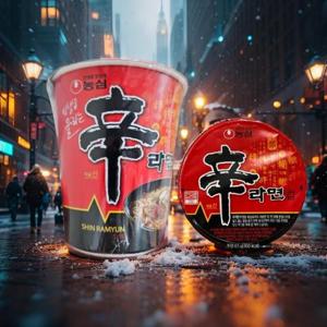 [농심] 신라면컵 65g x 30개 컵라면