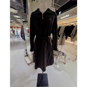 [ZOOC] 나일론 배색 밴딩 원피스 (Z253MSE007)