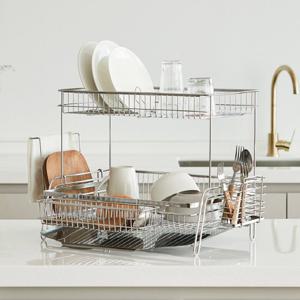 한샘 올스텐 스탠다드 식기건조대 2단 (풀세트)