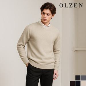 [올젠] 메리노울 라운드 니트 (ZOD3ER1301)