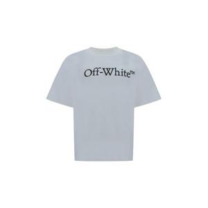 오프화이트 반팔 티셔츠 OMAA120C99JER008 0110 WHITE