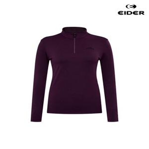 아이더 (DWU25281_M3) 여성 POP 잠재권축 짚업 티셔츠 (D/Magenta)