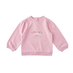 [밍크뮤]리본자수프릴스웨트셔츠 (35115-334-04)