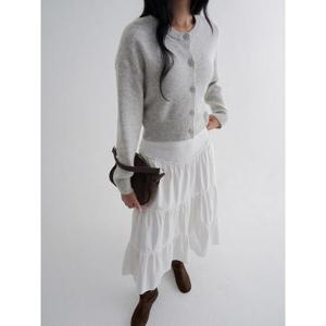 (35595ALYD2) [에잇세컨즈] 크롭 카디건  라이트 그레이