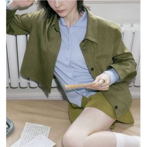 [쥬크]캐시미어 100 하이넥 가디건 Z254KSL101