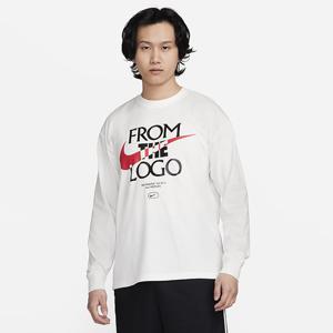 나이키긴팔티 QQM FQ4921-121 맥스90 남성용 긴팔 농구 티셔츠