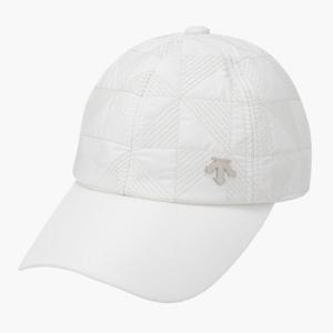 데상트골프모자 GQC DP42WFCPN2-IVYG 여성 약패딩 캡 / Ivory