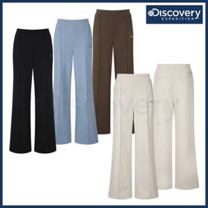 디스커버리 25FW 겨울 신상 여성 세미와이드핏 소로나히트 기모 트레이닝 스트링팬츠/캐주얼바지/면소재/보온/기능성 DXMIA DWTP93056