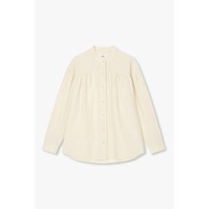 [톰보이]셔링 헨리넥 블라우스(9105321114)