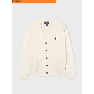 [후아유]W.A.U Steve V-neck Cardigan-IVORY-WHCKF4911U