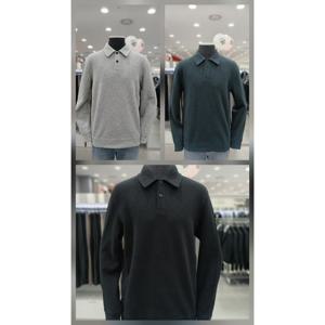 [앤드지]25 F/W 캐쥬얼 카라 맨투맨 티셔츠 3종 HZF4TT1105_GN