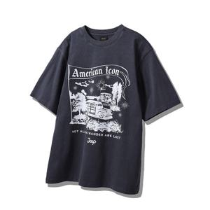 지프 아메리칸아이콘 빈티지 반팔 JQ1TSU241DG